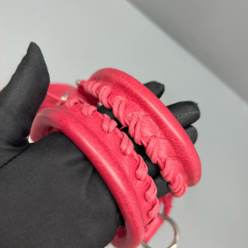 Balenciaga Bucket Calfskin Pink