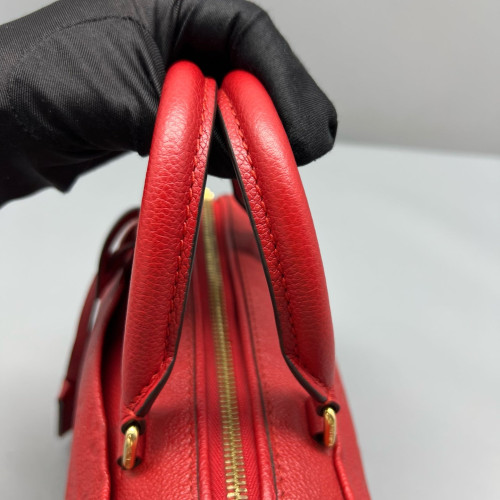 Louis Vuitton Speedy Bandouliere 20 Monogram Empreinte Red
