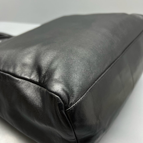 Prada Tote Bag Lambskin Black