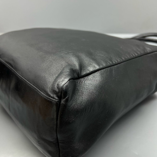 Prada Tote Bag Lambskin Black
