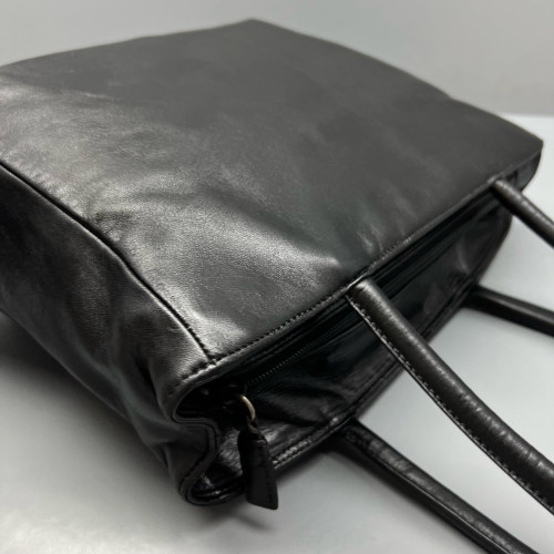 Prada Tote Bag Lambskin Black
