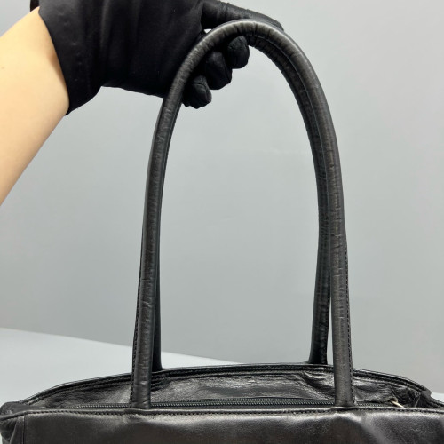 Prada Tote Bag Lambskin Black