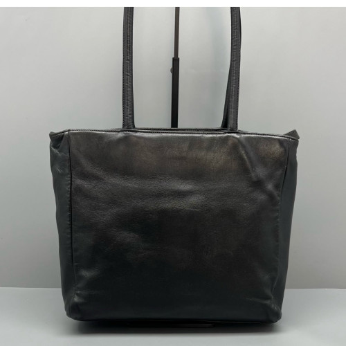 Prada Tote Bag Lambskin Black