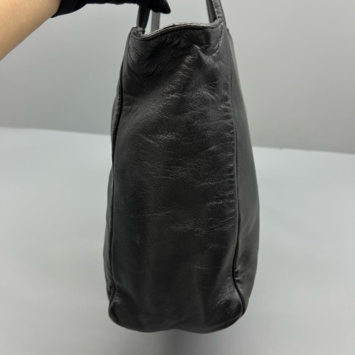 Prada Tote Bag Lambskin Black