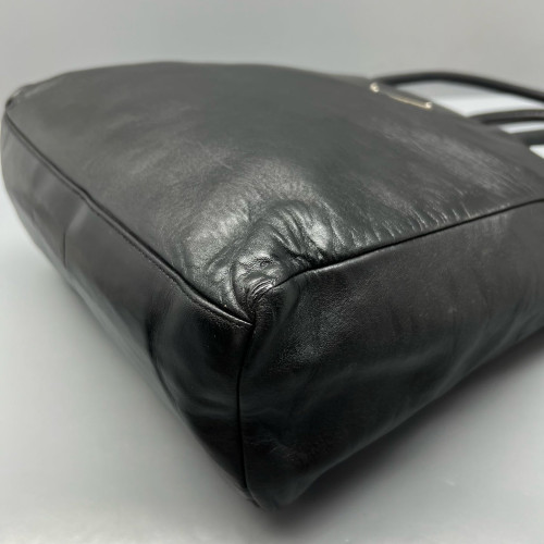 Prada Tote Bag Lambskin Black