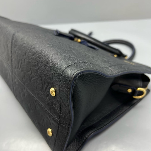 Louis Vuitton Tote Bag Monogram Empreinte Black