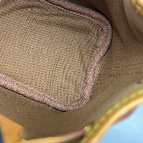 Louis Vuitton Nano Noe Monogram Dark Brown Light Brown