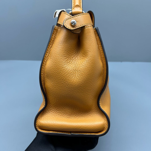 Fendi Peekaboo Iconic Medium Calfskin Yellow