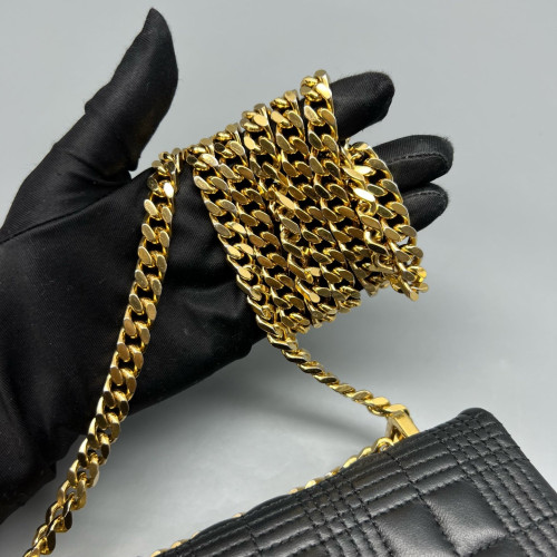 Burberry Mini Lola Crossbody Bag Calfskin Black