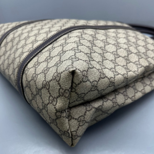 Gucci Joy Vertical Tote GG Monogram Beige Brown