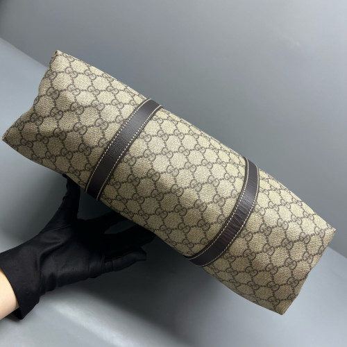 Gucci Joy Vertical Tote GG Monogram Beige Brown