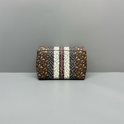 Burberry Messenger Monogram Brown Beige Red