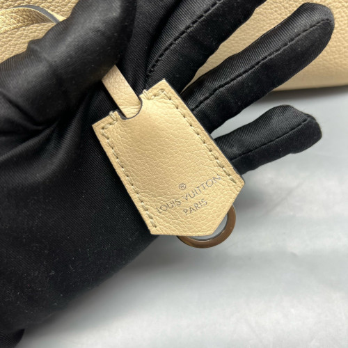 Louis Vuitton Lockme Cabas Calfskin Black White