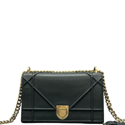 Dior Medium Diorama Calfskin Dark Green Dior Medium Diorama Calfskin Dark Green