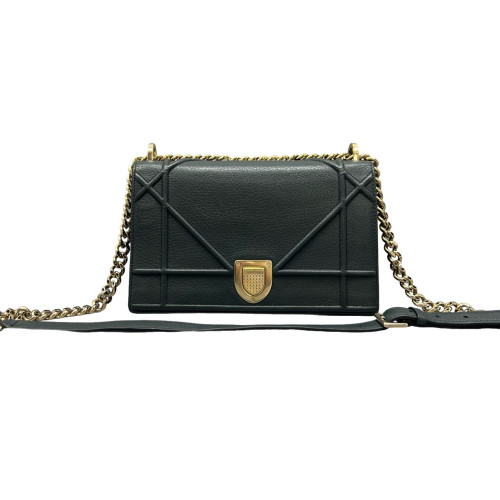 Dior Medium Diorama Calfskin Dark Green Dior Medium Diorama Calfskin Dark Green