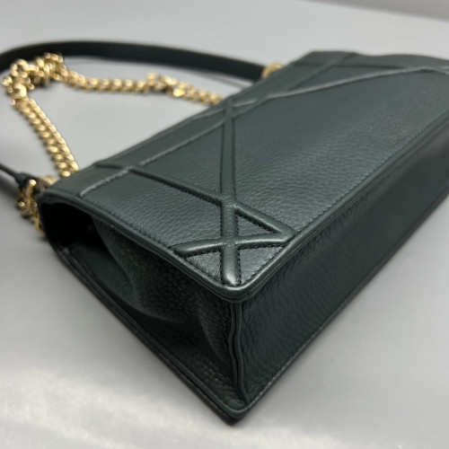 Dior Medium Diorama Calfskin Dark Green Dior Medium Diorama Calfskin Dark Green