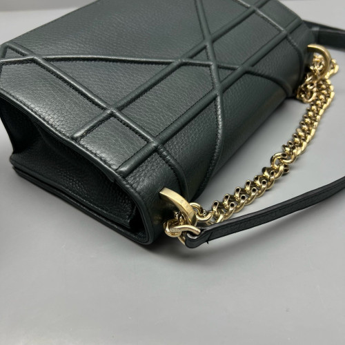 Dior Medium Diorama Calfskin Dark Green Dior Medium Diorama Calfskin Dark Green