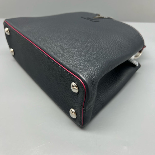 Louis Vuitton Capucines BB Calfskin Black Red Louis Vuitton Capucines BB Calfskin Black Red