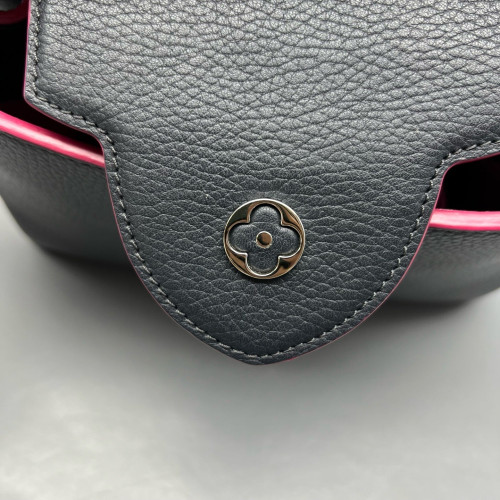 Louis Vuitton Capucines BB Calfskin Black Red Louis Vuitton Capucines BB Calfskin Black Red