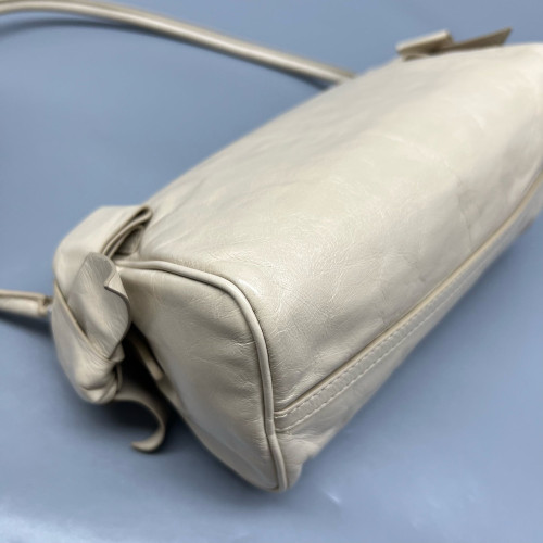 Miu Miu Shoulder Bag Calfskin Beige Mystic White Miu Miu Shoulder Bag Calfskin Beige Mystic White