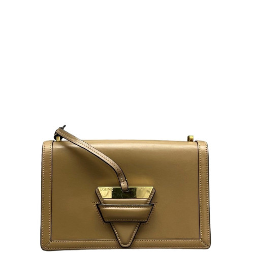 Loewe Medium Barcelona Shoulder Calfskin Brown