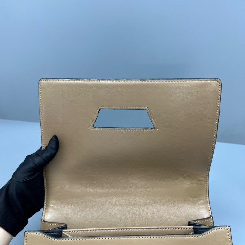 Loewe Medium Barcelona Shoulder Calfskin Brown