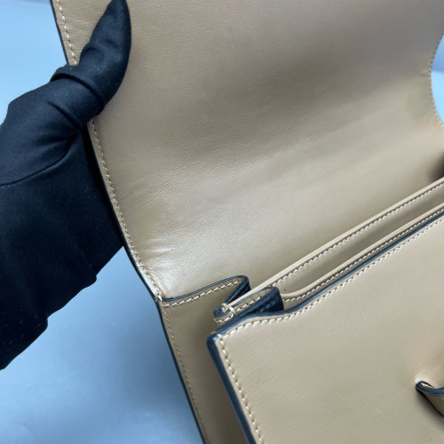 Loewe Medium Barcelona Shoulder Calfskin Brown