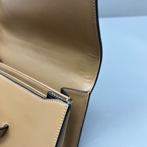 Loewe Medium Barcelona Shoulder Calfskin Brown