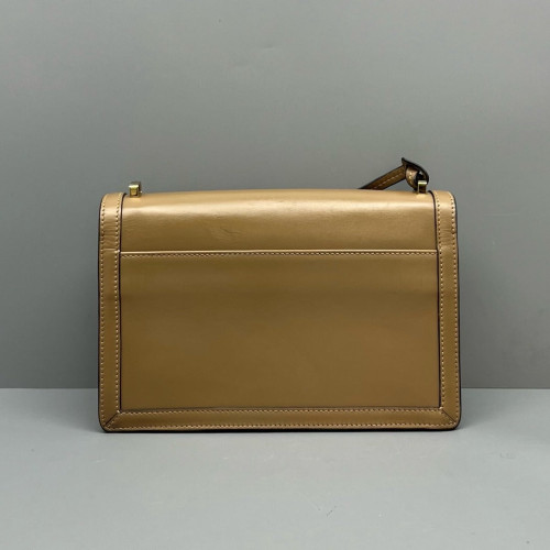 Loewe Medium Barcelona Shoulder Calfskin Brown