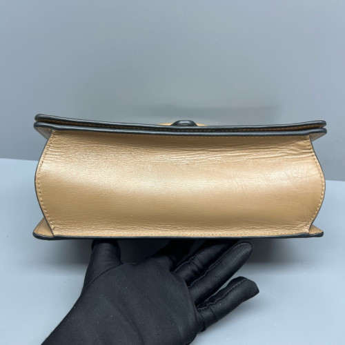 Loewe Medium Barcelona Shoulder Calfskin Brown