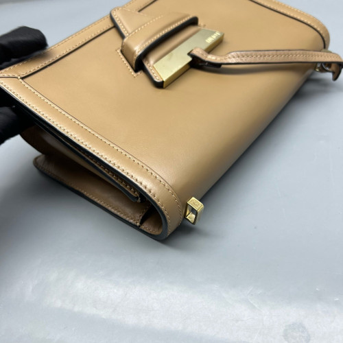 Loewe Medium Barcelona Shoulder Calfskin Brown