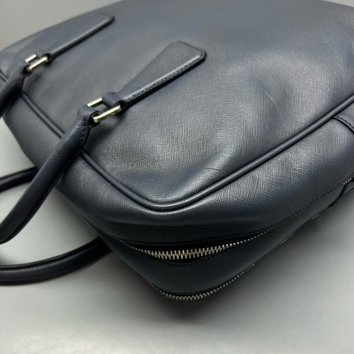 Prada Briefcase Calfskin Dark Blue Prada Briefcase Calfskin Dark Blue