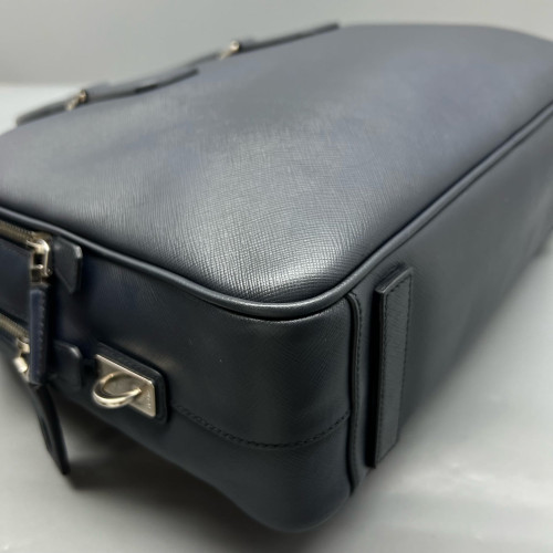 Prada Briefcase Calfskin Dark Blue Prada Briefcase Calfskin Dark Blue