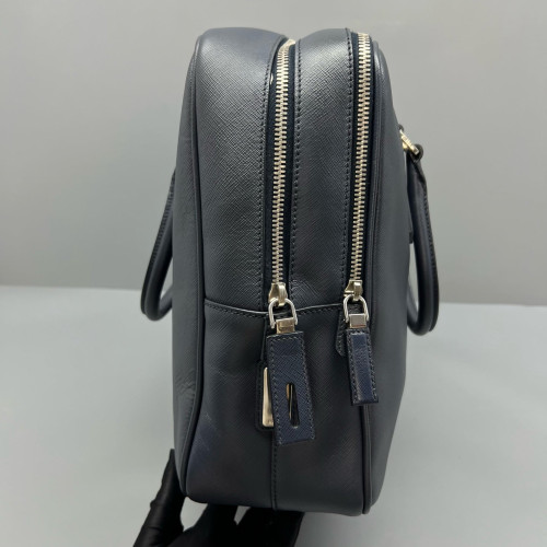 Prada Briefcase Calfskin Dark Blue Prada Briefcase Calfskin Dark Blue