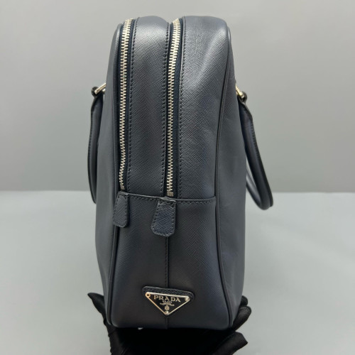 Prada Briefcase Calfskin Dark Blue Prada Briefcase Calfskin Dark Blue
