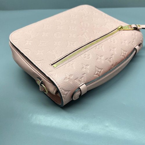 Louis Vuitton Pochette Metis Monogram Empreinte Pink