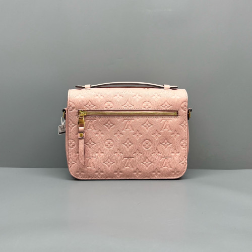 Louis Vuitton Pochette Metis Monogram Empreinte Pink