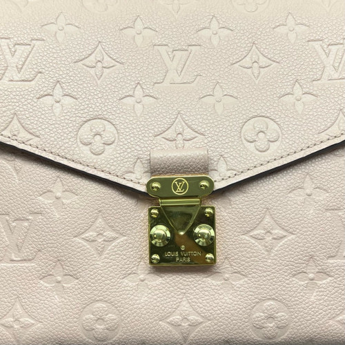 Louis Vuitton Pochette Metis Monogram Empreinte Pink