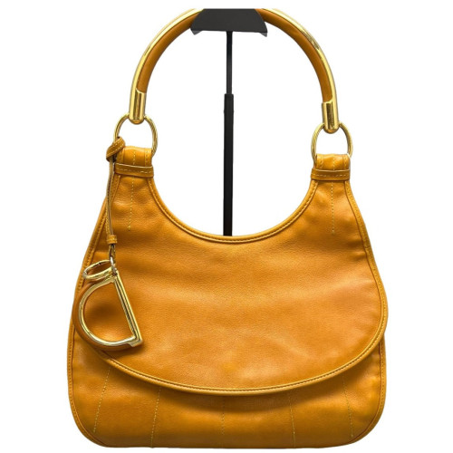 Dior Hobo Calfskin Yellow Dior Hobo Calfskin Yellow