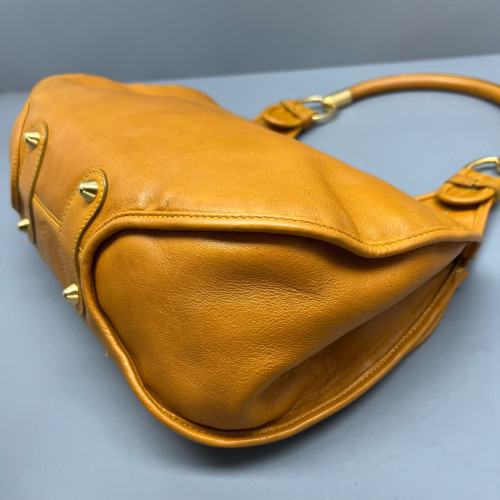 Dior Hobo Calfskin Yellow Dior Hobo Calfskin Yellow