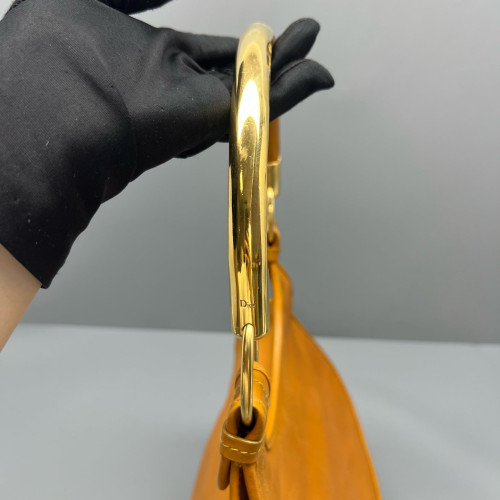 Dior Hobo Calfskin Yellow Dior Hobo Calfskin Yellow