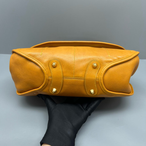 Dior Hobo Calfskin Yellow Dior Hobo Calfskin Yellow