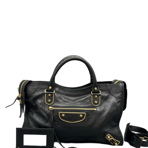 Balenciaga Medium City Calfskin Black