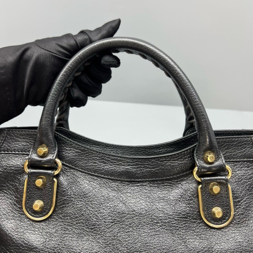Balenciaga Medium City Calfskin Black