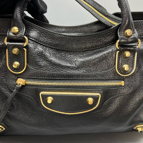 Balenciaga Medium City Calfskin Black