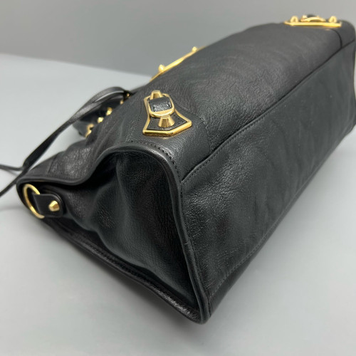 Balenciaga Medium City Calfskin Black