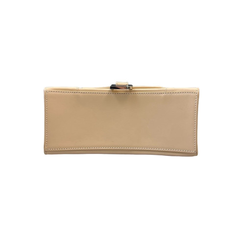 Balenciaga Hourglass Top Handle Small Calfskin Beige