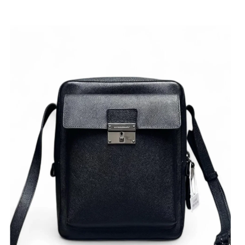 Burberry Messenger Calfskin Black