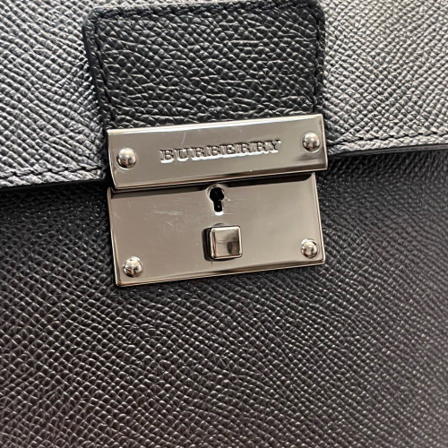 Burberry Messenger Calfskin Black