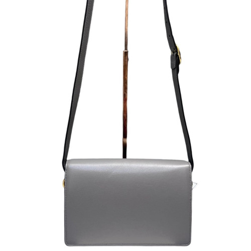 Gucci Retro Interlocking G Round Messenger Calfskin Grey